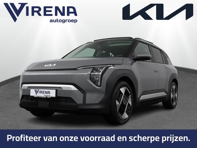 KIA EV3 Plus Advanced 81.4 kWh ¤3000,- Inruilpremie - Stoel-/Stuurverwarming - Schuif-/Kanteldak - Elektrisch Verstelbare Bestuurdersstoel - Parkeersensoren Voor en Achter - Apple Carplay/Android Auto - Fabrieksgarantie tot 2033