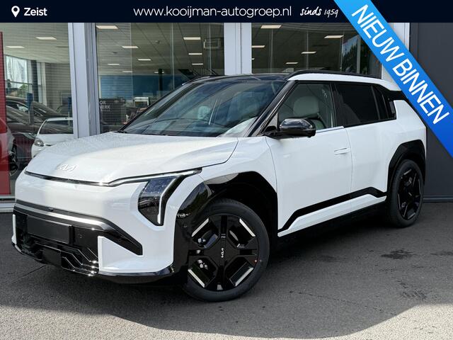 KIA EV3 GT-PlusLine 81.4 kWh | Direct leverbaar | Actieprijs incl. lopende Kia inruilpremie | Schuif/kantel dak | Stoelverwarming/ventilatie | Elektrische voorstoel(en) | Elektrische achterklep |