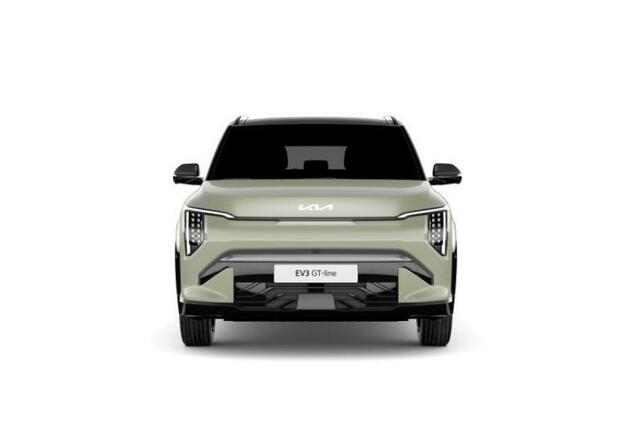 KIA EV3 GT-PlusLine 81.4 kWh | 19" lichtmetalen GT-Line velgen | Ambient lighting | Privacy Glass | GT-Line interieur | Stoel- en stuurwielverwarming |