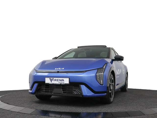 KIA EV4 Hatchback GT-PlusLine 81.4 kWh - DEMO - Head-up Display - 360 Camera - Stoelverwarming/ventilatie - Glazen Schuif-/kanteldak - Elektrisch verstelbare voorstoelen - Dodehoekcamera - Fabrieksgarantie tot 10-2032 - Direct leverbaar!