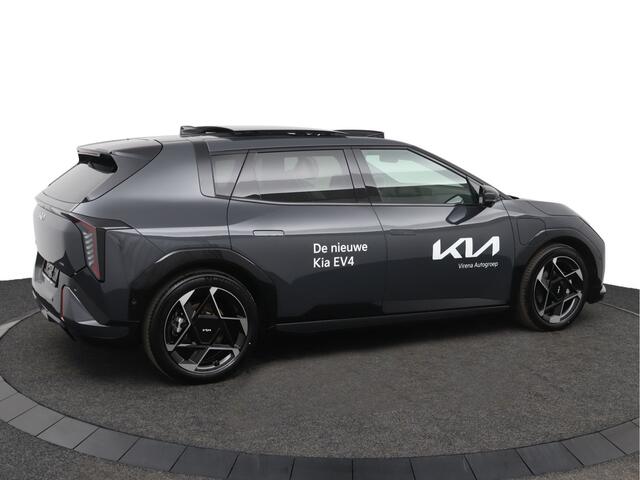 KIA EV4 GT-PlusLine 81.4 kWh - Head-up Display - Elektrisch verstelbare stoelen - Kantel/schuifdak - Adaptive Cruisecontrol - fabrieksgarantie tot 2032 of 150.000 km