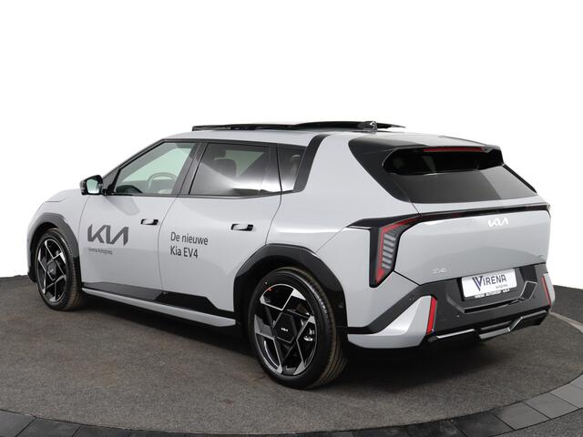 KIA EV4 GT-PlusLine 81.4 kWh - Head-up Display - 360 Camera - Stoelverwarming/ventilatie - Glazen Schuif-/kanteldak - Elektrisch verstelbare voorstoelen - Dodehoekcamera - Fabrieksgarantie tot 10-2032 - Direct leverbaar!
