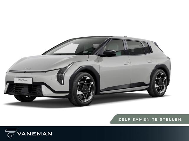 KIA EV4 GT-Line 81.4 kWh | Cruise control adaptief met Stop&Go en stuurhulp | Tijdelijk gratis Metallic Lak t.w.v. ¤ 895,- | Zelf samenstellen