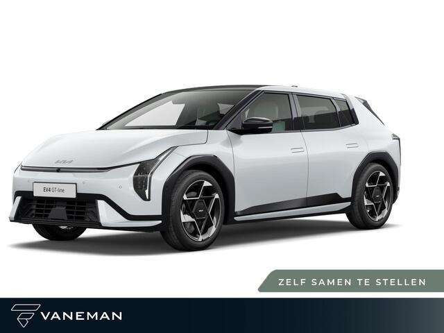 KIA EV4 GT-PlusLine 81.4 kWh | Lichtmetalen velgen 5-spaaks 19" |Tijdelijk gratis Metallic Lak t.w.v. ¤ 895,- | Zelf samenstellen