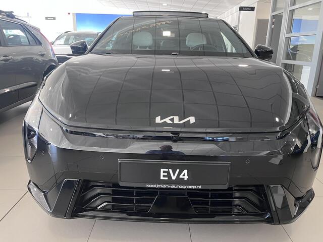 KIA EV4 GT-PlusLine 81.4 kWh NU OP VOORRAAD!! RIJDEN IN 2025!! BEL ONS VOOR SCHERPE OFFERTE!! INRUIL VOORDEEL ¤ 2000,-!!