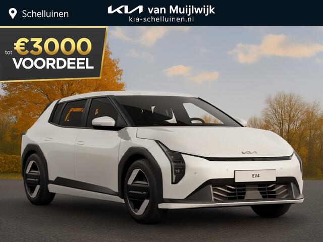 KIA EV4 Air 58.3 kWh Nu ¤3.000,- voordeel! Nu tijdelijk extra scherp geprijsd!