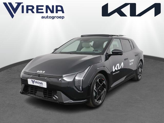 KIA EV4 GT-PlusLine 81.4 kWh DEMO - Stoel/Stuur verwarming - Stoel ventilatie - Matrix koplampen - Geheugen bestuurdersstoel - Head-up display - 360 graden camera - Adaptive cruise control - Fabrieksgarantie t/m 03-10-2032
