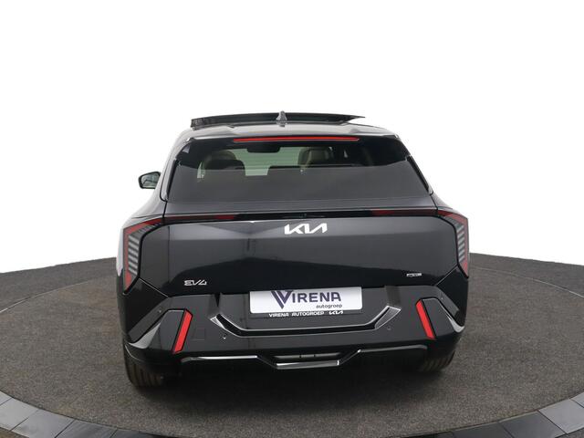 KIA EV4 GT-PlusLine 81.4 kWh DEMO - Stoel/Stuur verwarming - Stoel ventilatie - Matrix koplampen - Geheugen bestuurdersstoel - Head-up display - 360 graden camera - Adaptive cruise control - Fabrieksgarantie t/m 03-10-2032