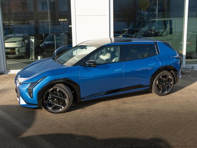 KIA EV4 GT-Line 81.4 kWh | Staat al in bestelling | Schuifkanteldak | Stoel en stuurverwarming | Elektrische achterklep | Panorama | LMV | Speciale kleur