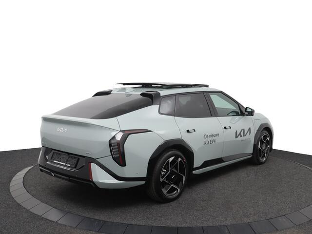 KIA EV4 Fastback GT-PlusLine 81.4 kWh - Head up Display - Elektrische stoelbediening - Kantel/Schuifdak - 360 graden camera - Fabrieksgarantie tot 09-2032 / 150.000 km