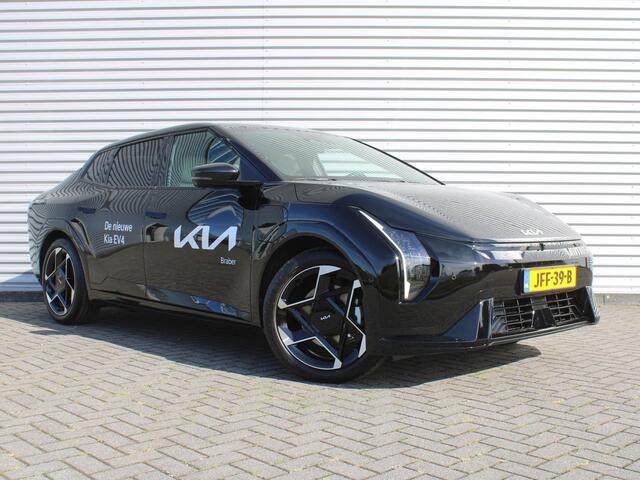 KIA EV4 Fastback GT-PlusLine 81.4 kWh | Schuifdak | Stuur-/stoelverwarming + ventilatie | Camera rondom | Elek. stoelverstelling | Leer | HUD | LED | 19" LM |