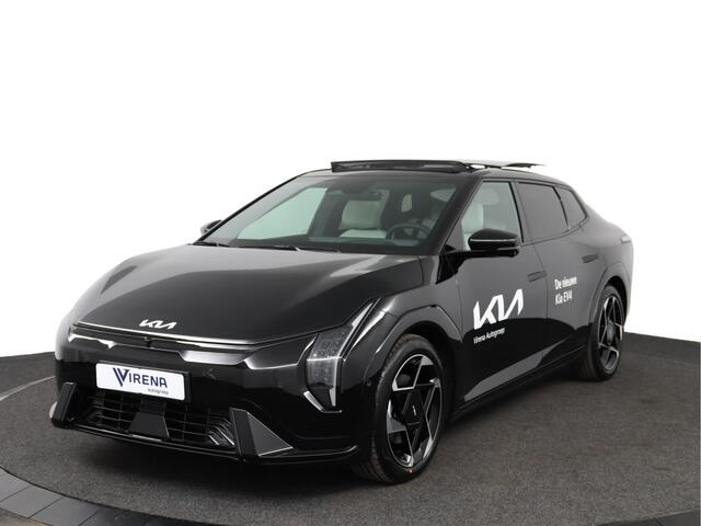 KIA EV4 Fastback GT-PlusLine 81.4 kWh - Stoelverwarming/ventilatie - Glazen Schuif-/kanteldak - Elektrisch verstelbare voorstoelen - Dodehoekcamera - Head-up display - Fabrieksgarantie tot 09-2032