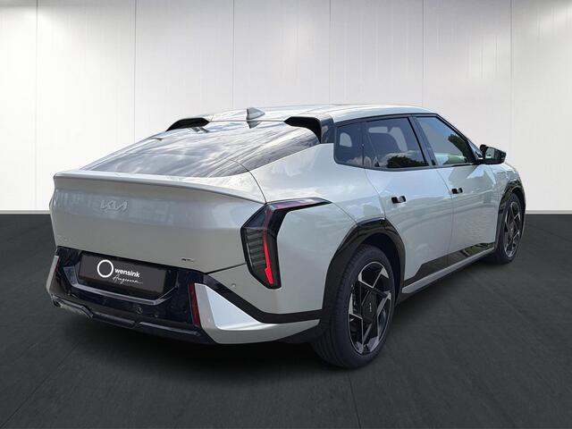 KIA EV4 Fastback GT-Line Business Edition 81.4 kWh | Stoel- en stuurwielverwarming | Adaptieve Cruisecontrol | Privacy glass | Achteruitrijcamera | Elektrisch verstelbare voorstoelen |
