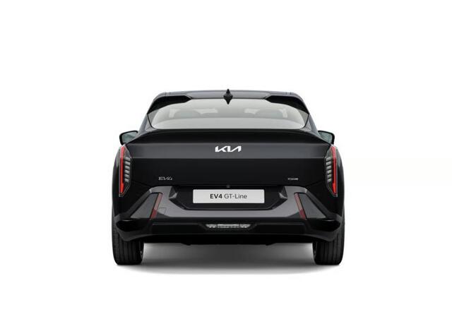 KIA EV4 Fastback GT-Line Business Edition 81.4 kWh | Stoel- en stuurwielverwarming | Adaptieve Cruisecontrol | Privacy glass | Achteruitrijcamera | Elektrisch verstelbare voorstoelen |