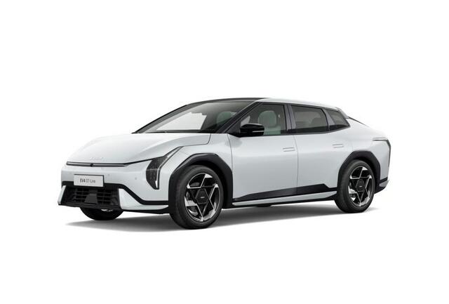 KIA EV4 Fastback GT-Line Business Edition 81.4 kWh | Stoel- en stuurwielverwarming | Adaptieve Cruisecontrol | Privacy glass | Achteruitrijcamera | Elektrisch verstelbare voorstoelen |