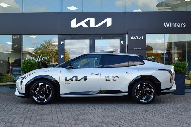 KIA EV4 Fastback GT-PlusLine 81.4 kWh | Direct leverbaar | Demo model I Meest complete uitvoering met grote accupakket | 10Jr.Garantie