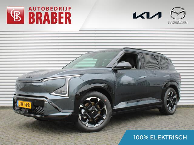 KIA EV5 GT-PlusLine 81.4 kWh | Schuifdak | Stuur-/stoelverwarming + ventilatie | Warmtepomp | 360 Camera | Elek. stoelverst. | Leer | HUD | LED | 19" LM |