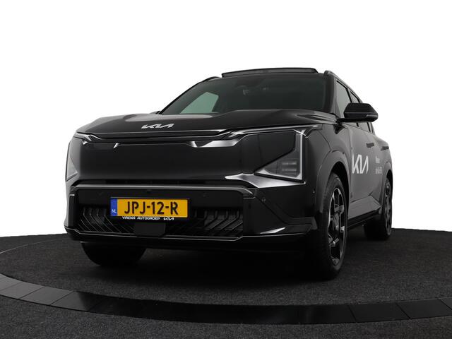 KIA EV5 GT-PlusLine 81.4 kWh *Demo* Stoel ventilatie/Stoel verwarming - Geheugen bestuurdersstoel - Schuif/Kanteldak - Dodehoek camera - Head-up display - 360 graden camera - Fabrieksgarantie tot 12-2032