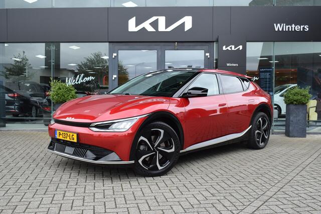 KIA EV6 Plus Advanced 77.4kWh 228pk | Cruise Control Adaptief | Navigatie | Camera | Leder | StoelVerwarming | SchuifKanteldak | Trekhaak | 20"LMV | Tot 10Jr. Kia-Garantie