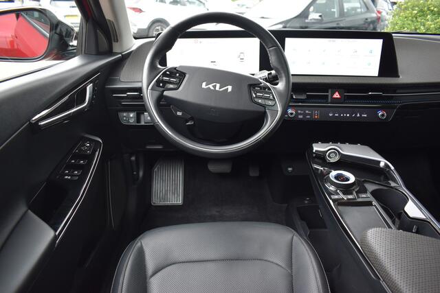 KIA EV6 Plus Advanced 77.4kWh 228pk | Cruise Control Adaptief | Navigatie | Camera | Leder | StoelVerwarming | SchuifKanteldak | Trekhaak | 20"LMV | Tot 10Jr. Kia-Garantie