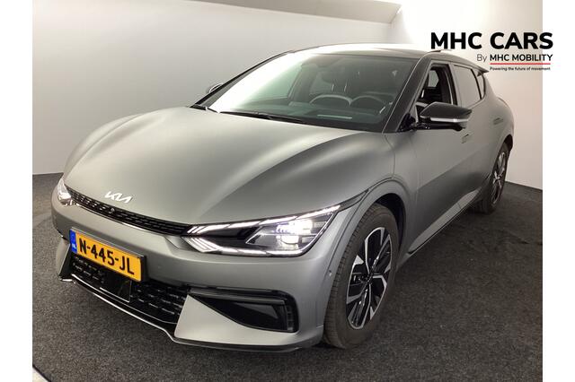 KIA EV6 GT-Line 77.4 kWh | Verwacht | Panorama | Mat grijs wrap |
