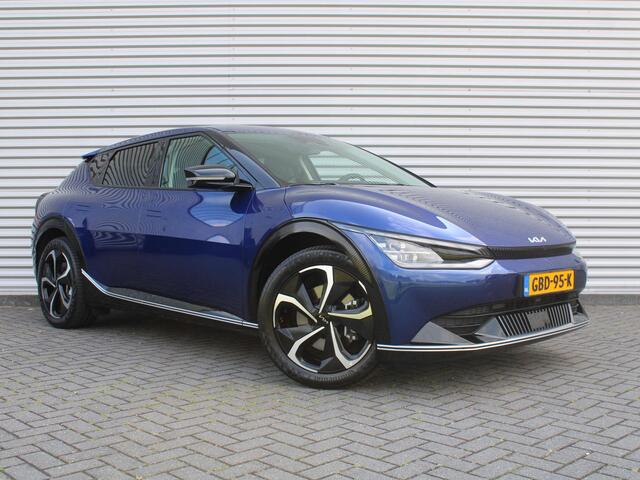 KIA EV6 Edition Advanced 77.4 kWh | Stuur-/stoelverwarming | BTW | Camera | Cruise adapt. | Elektr. achterklep + stoelbediening | 20" LM |