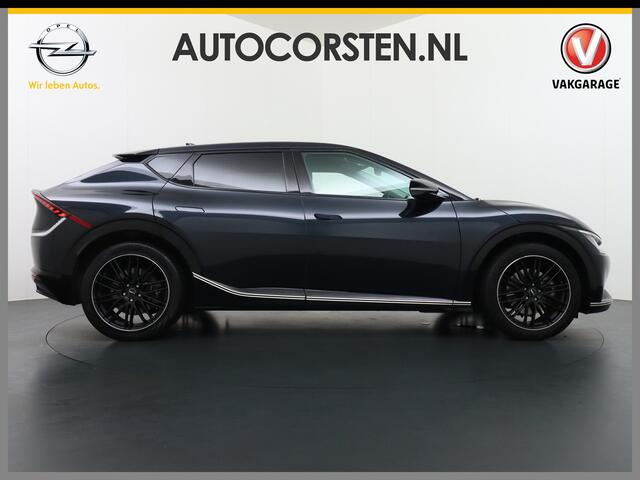 KIA EV6 Plus 77.4kWh Leer Warmtepomp 20"Apple Carplay Android Auto Adap. Cruise Camera Navi Ecc Stoel(+Geventileerd)+Bank+Stuur-Verwarmd Elek.Verst.Stoelen Keyless DAB PDC Elek.Achterklep Led Regen-Lichtsensor Verkeersbord detectie Connected Services Bluetooth Ui