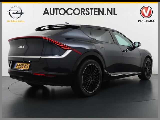 KIA EV6 Plus 77.4kWh Leer Warmtepomp 20"Apple Carplay Android Auto Adap. Cruise Camera Navi Ecc Stoel(+Geventileerd)+Bank+Stuur-Verwarmd Elek.Verst.Stoelen Keyless DAB PDC Elek.Achterklep Led Regen-Lichtsensor Verkeersbord detectie Connected Services Bluetooth Ui