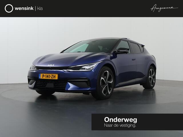 KIA EV6 GT-Line AWD 77.4 kWh | Trekhaak | Panoramadak | Meridian Audio | Elekt. Stoelverstelling met geheugen | Stoelventilatie | Head-Up Display |
