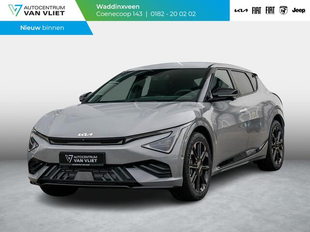 KIA EV6 GT-Line 84 kWh l 360 graden camera l dodehoek camera l schuifkantel dak l stoel verwarming en ventilatie l 17% bijtelling * l