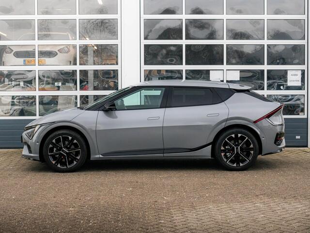KIA EV6 GT-Line 84 kWh l 360 graden camera l dodehoek camera l schuifkantel dak l stoel verwarming en ventilatie l 17% bijtelling * l