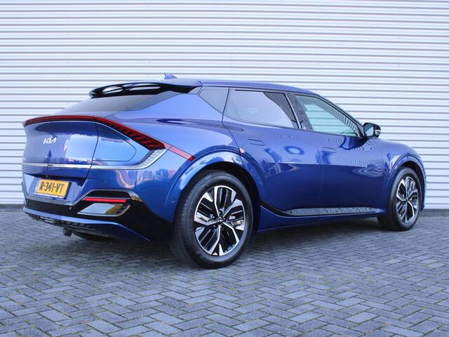 KIA EV6 GT-Line 77.4 kWh | Trekhaak | Stuur-/stoelverwarming + ventilatie | Camera rondom | Pano | Elek. stoelverstelling + achterklep | 19" LM | HUD |