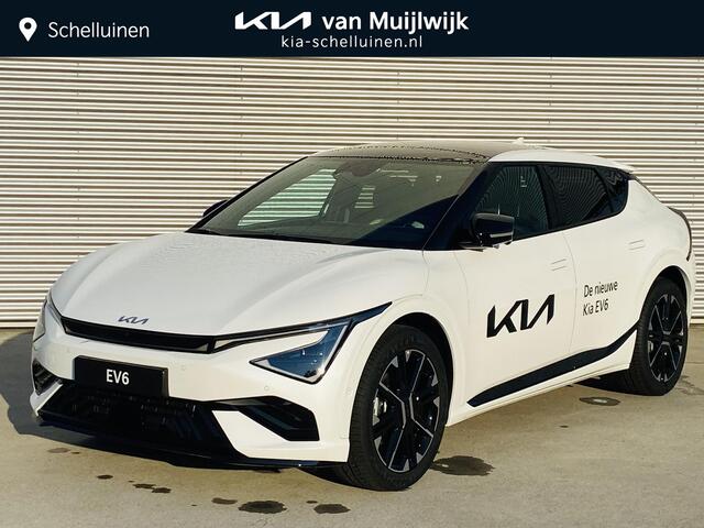 KIA EV6 GT-Line 84 kWh NW Model !! Trekhaak | Demo Auto !! Kmstand kan iets variëren!| Informeer altijd of de auto aanwezig is !
