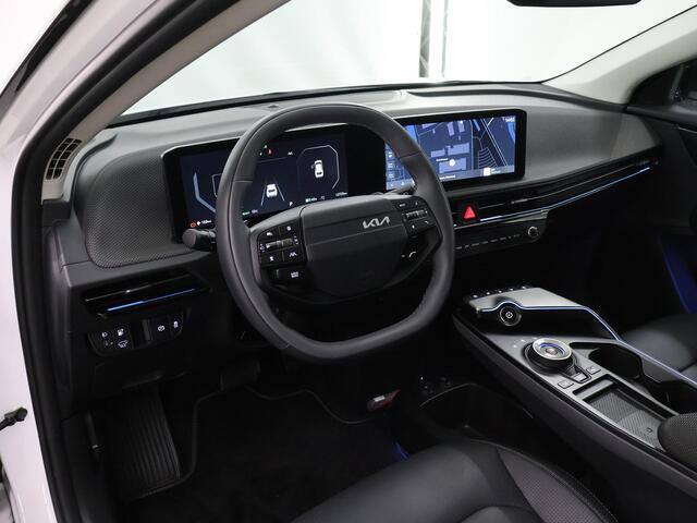 KIA EV6 Plus 84 kWh | Elekt. Stoelverstelling met geheugen | Stoelventilatie | Stoel/Stuurwielverwarming | Achterbank Verwaming | Elekt. Achterklep | Dodehoek Assistent |