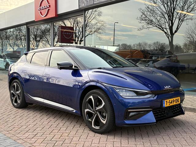 KIA EV6 GT-Line 77.4 kWh | SOH 98% | elektrisch glazen schuif-/kanteldak | Carplay/Android | Full Map Navigatie |