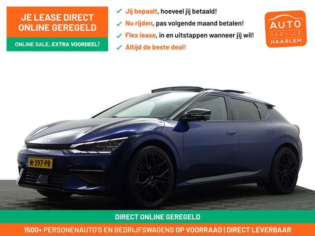 KIA EV6 GT-Line 77.4 kWh- Panoramadak, Stoelventilatie, Stuur/Stoelverwarming, Meridian Surround, Full Memory