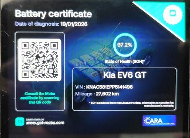 KIA EV6 GT AWD 77.4 kWh 585PK | PANORAMADAK | Moonscape MAT | Trekhaak *SOH 97%*