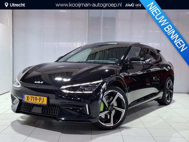 KIA EV6 GT AWD 77.4 kWh 585 PK, Uniek 1559 km, Panorama Dak, Meridian Sound, Kuipstoelen, 21" GT Velgen.