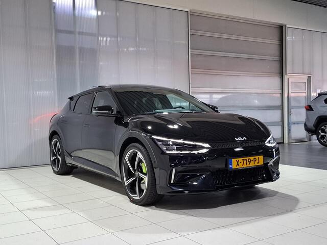 KIA EV6 GT AWD 77.4 kWh 585 PK, Uniek 1559 km, Panorama Dak, Meridian Sound, Kuipstoelen, 21" GT Velgen.