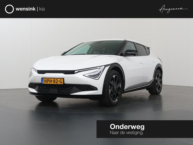 KIA EV6 Plus Advanced 84 kWh | SOH 99% | Lederen Interieur | Ele.verstelbare stoelen | Apple CarPlay/Android Auto | DAB | Navigatie | 360 Camera | Stuurverwarming | Stoelkoeling/Stoelverwarming | Adaptieve Cruise Control |