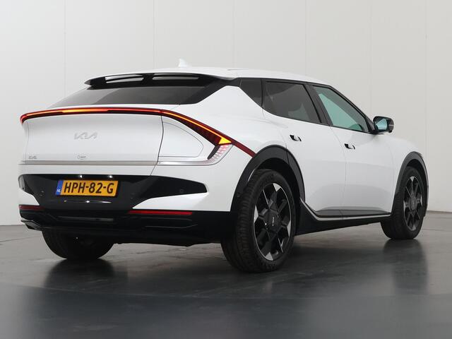 KIA EV6 Plus Advanced 84 kWh | SOH 99% | Lederen Interieur | Ele.verstelbare stoelen | Apple CarPlay/Android Auto | DAB | Navigatie | 360 Camera | Stuurverwarming | Stoelkoeling/Stoelverwarming | Adaptieve Cruise Control |