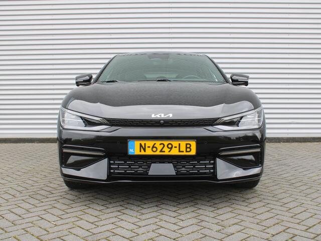 KIA EV6 GT-Line 77.4 kWh | BTW auto | Stuur-/stoelverwarming + ventilatie | Schuifdak | 360 Camera | HUD | Elek. stoelverstelling | 19" LM | LED | Warmtepomp |
