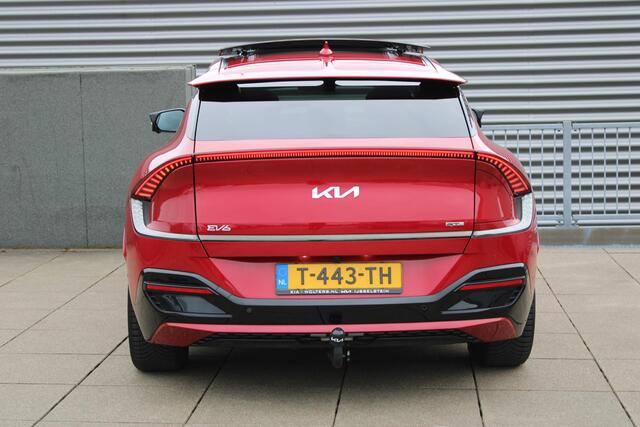 KIA EV6 GT-Line 77.4 kWh SCHUIFDAK, TREKHAAK 1600KG TREKGEWICHT, LEDER, ALARM