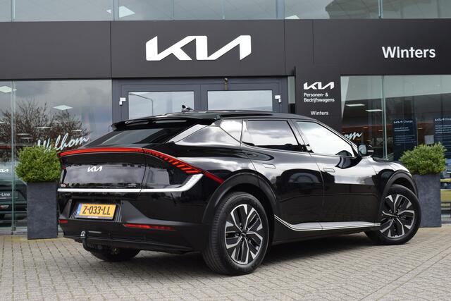 KIA EV6 Light Edition 58 kWh | Trekhaak | Stuur + Stoelverwarming | Navigatie | Camera | Tot 10Jr. Kia-garantie |