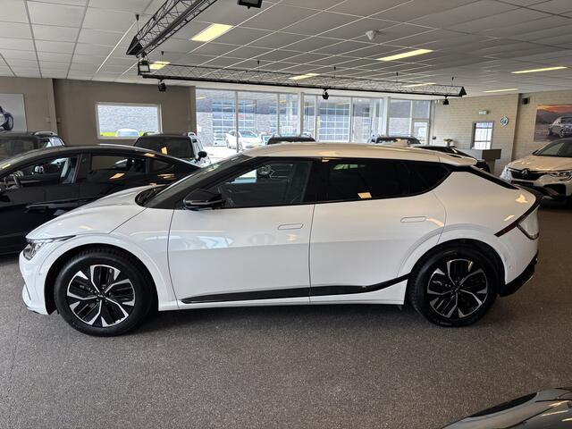 KIA EV6 GT-Line Edition 77.4 kWh SOH 100% Stoelventilatie, achterbank, stuur en stoel verwarming Stoelventilatie, Stoel, achterbank en stuurverwarming, el Stoelen met memory
