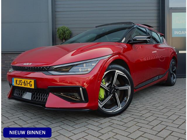 KIA EV6 GT AWD 77.4 kWh | 100% SOH | Pano | 360 | HUD | Stoel en Stuurverwarming