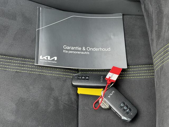 KIA EV6 GT AWD 77.4 kWh / 585PK / Fabrieksgarantie tot 06-2031 & 150.000km / SOH 100% / Panormadak Schuifdak / Dealer Onderhouden / Eerste Eigenaar / HUD / Meridian Audio / 360 Camera / Sport & Kuipstoelen / CCS Snelladen / Elektr. Achterklep / Stoel Verwarming /