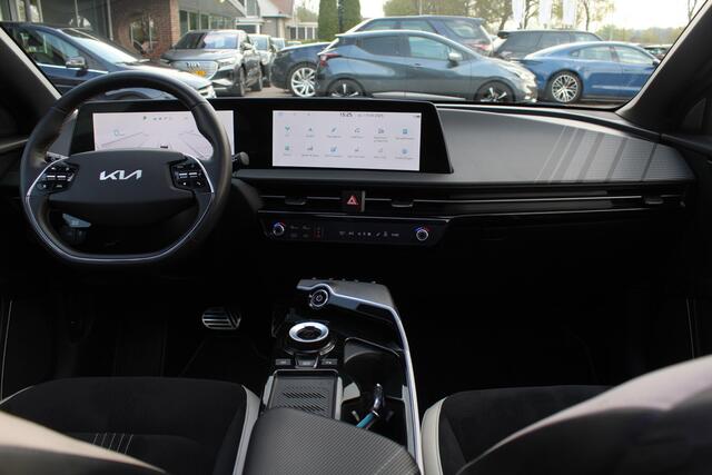 KIA EV6 GT-Line 77.4 kWh / Full option! / Panoramadak / 360Camera / Head-up / Keyless / 19'' / Half leder / Matrix LED / DAB / ACC / Stoelverwarming V+A / Warmtepomp