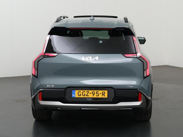 KIA EV9 GT-Line AWD 99.8 kWh | 7 Persoons | 360 Camera | Stoel Massage | Stoelverwarming Stoelverkoeling Voor + Achter | Dubbel Panoramadak | Meridian audio |