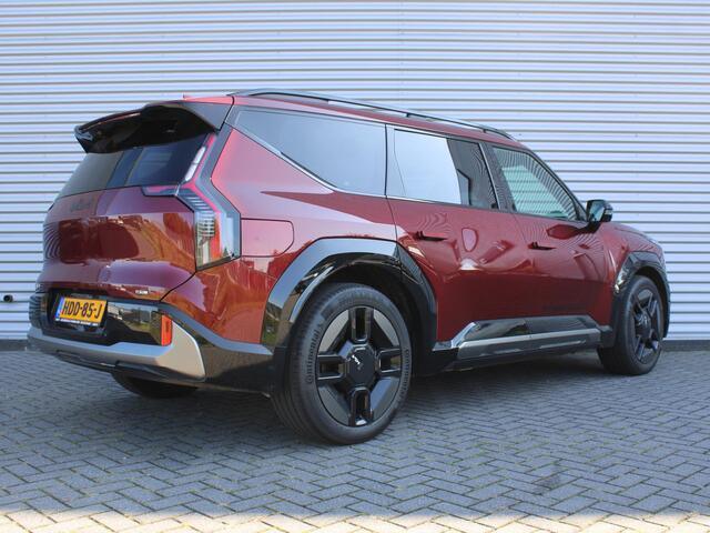 KIA EV9 GT-Line AWD 99.8 kWh | 7-zits | Stoelverwarming/ventilatie v+a | Camera rondom | Pano dak | HUD | Leer | 21" LM |